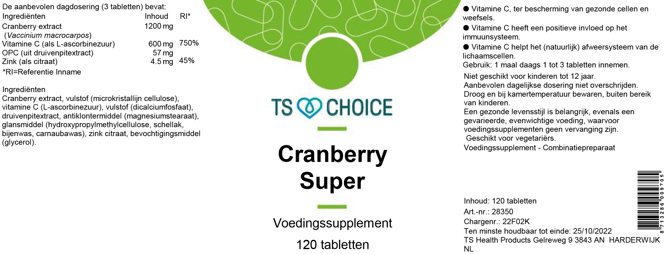 TS Choice Cranberry super