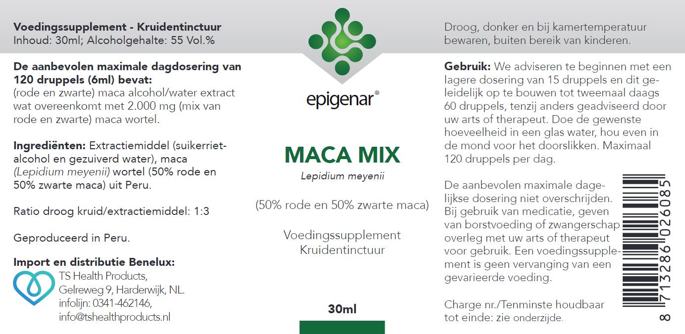 Epigenar Maca mix, 30 ml
