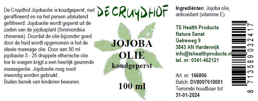 Jojoba olie - koudgeperst