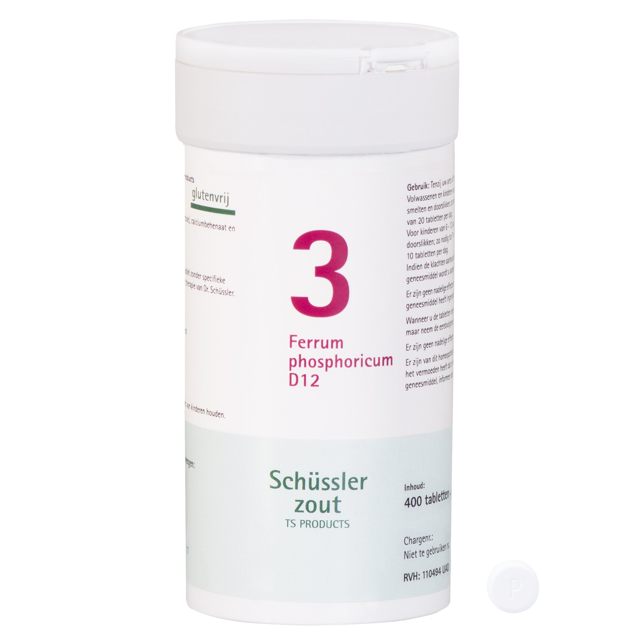 No. 3 Ferrum phosphoricum D12