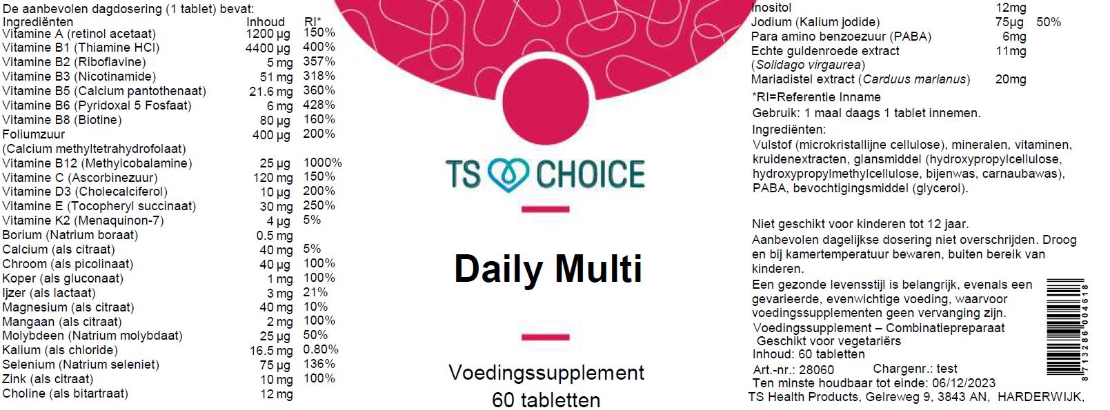 TS Choice Daily Multi