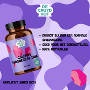 De Cruydhof Calcium Magnesium Zink, 60 tabl