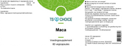 TS Choice Maca, 60 vcaps