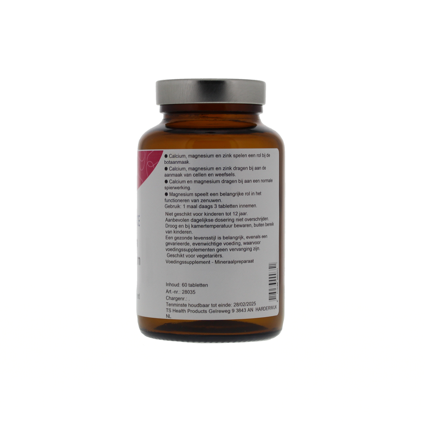 TS Choice Calcium-Magnesium-Zinc, 60 tbl
