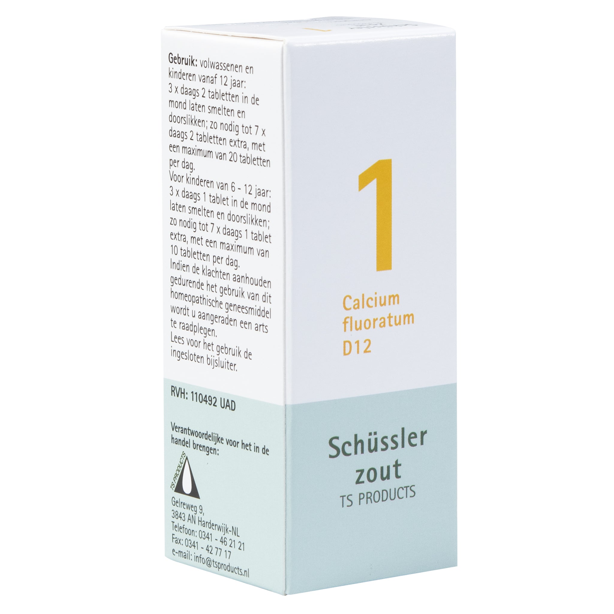 Nr. 1 Calcium fluoratum D12