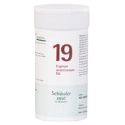 Schüssler zout Nr. 19 Cuprum arsenicosum D6, 400 tbl