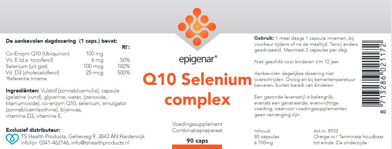 Epigenar Q10 Selenium complex, 90 caps