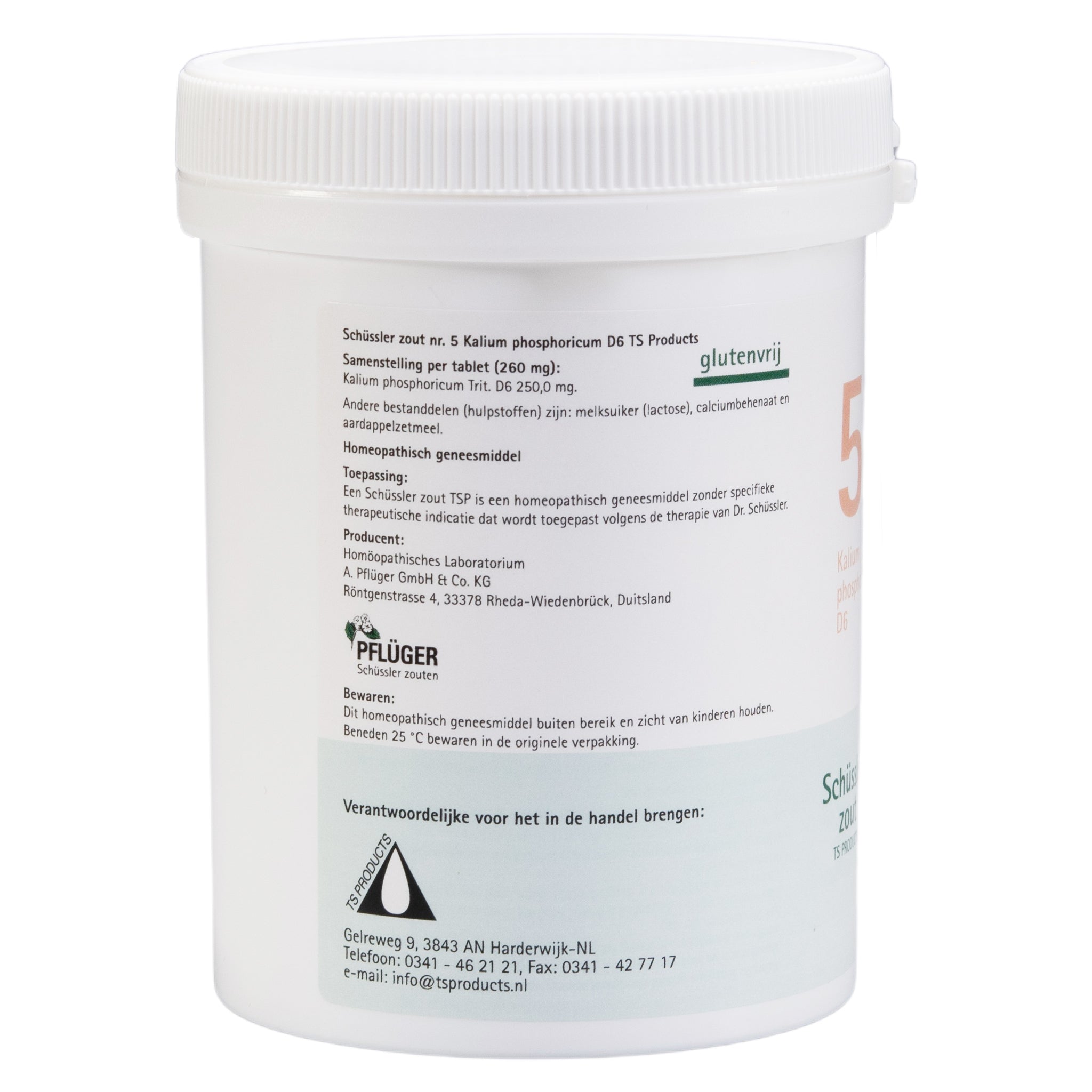 Schüssler zout Nr. 5 Kalium phosphoricum D6