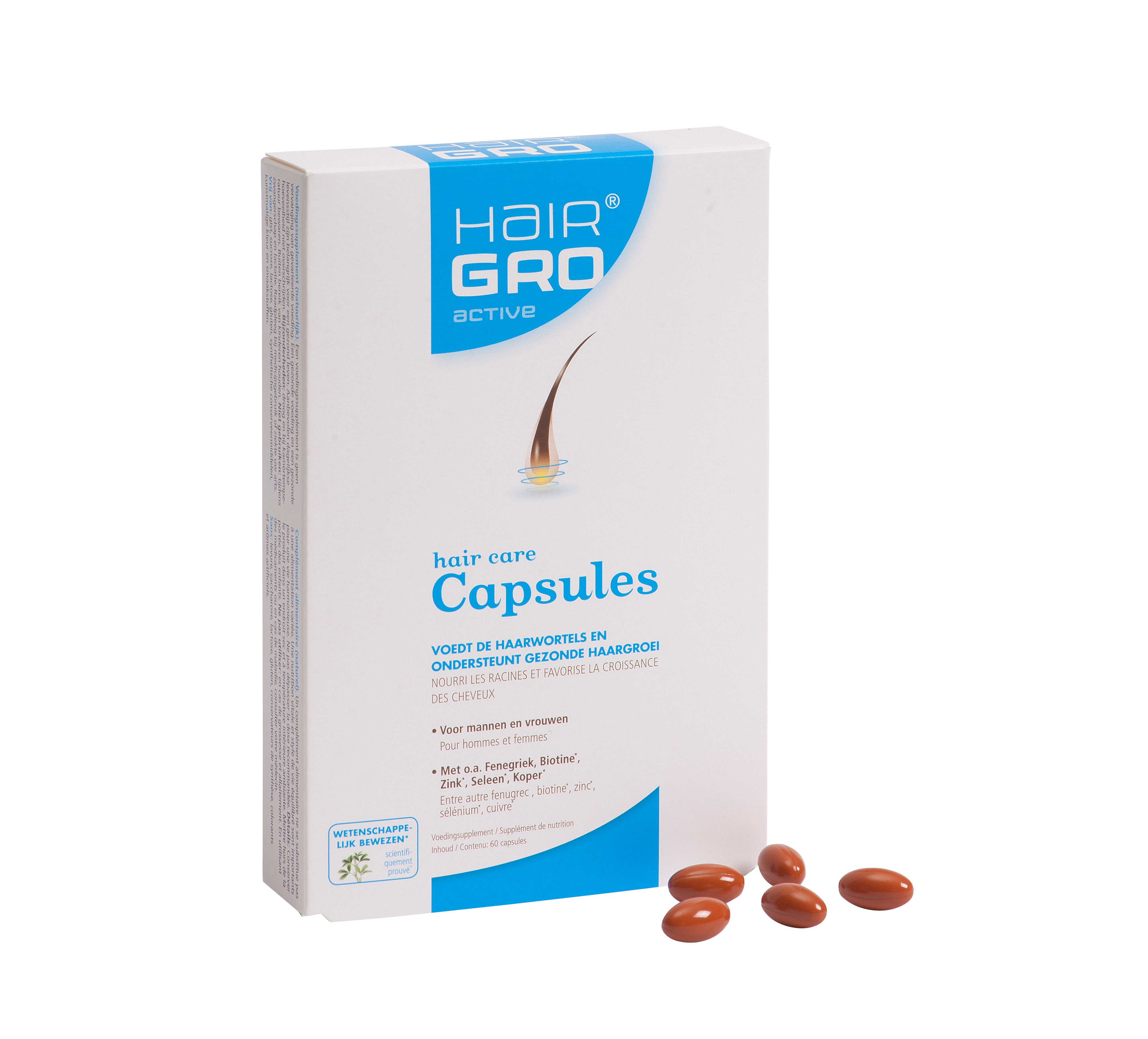 HairGro Active, 60 caps