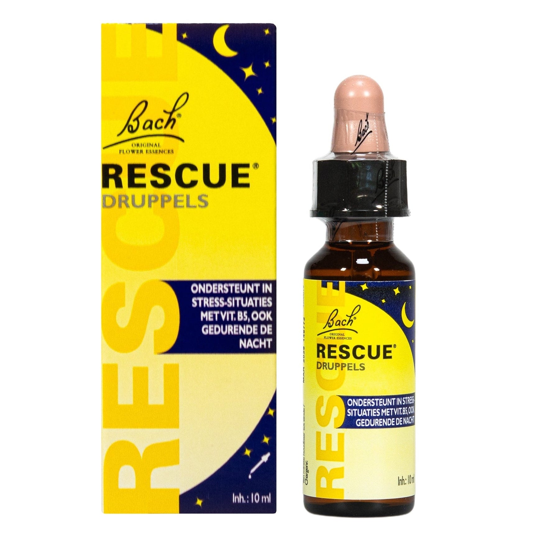 Bach RESCUE® Nacht Druppels alcoholvrij + B5 & B12