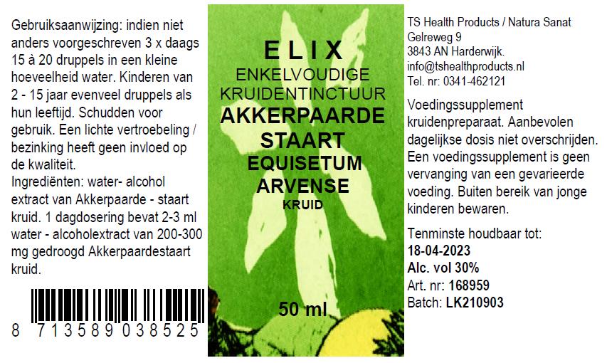 Elix, Equisetum tinctuur