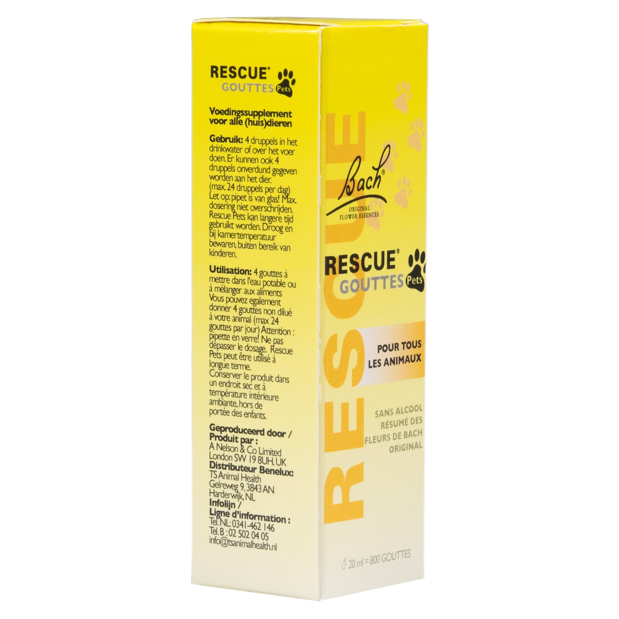 Bach RESCUE® Pets druppels