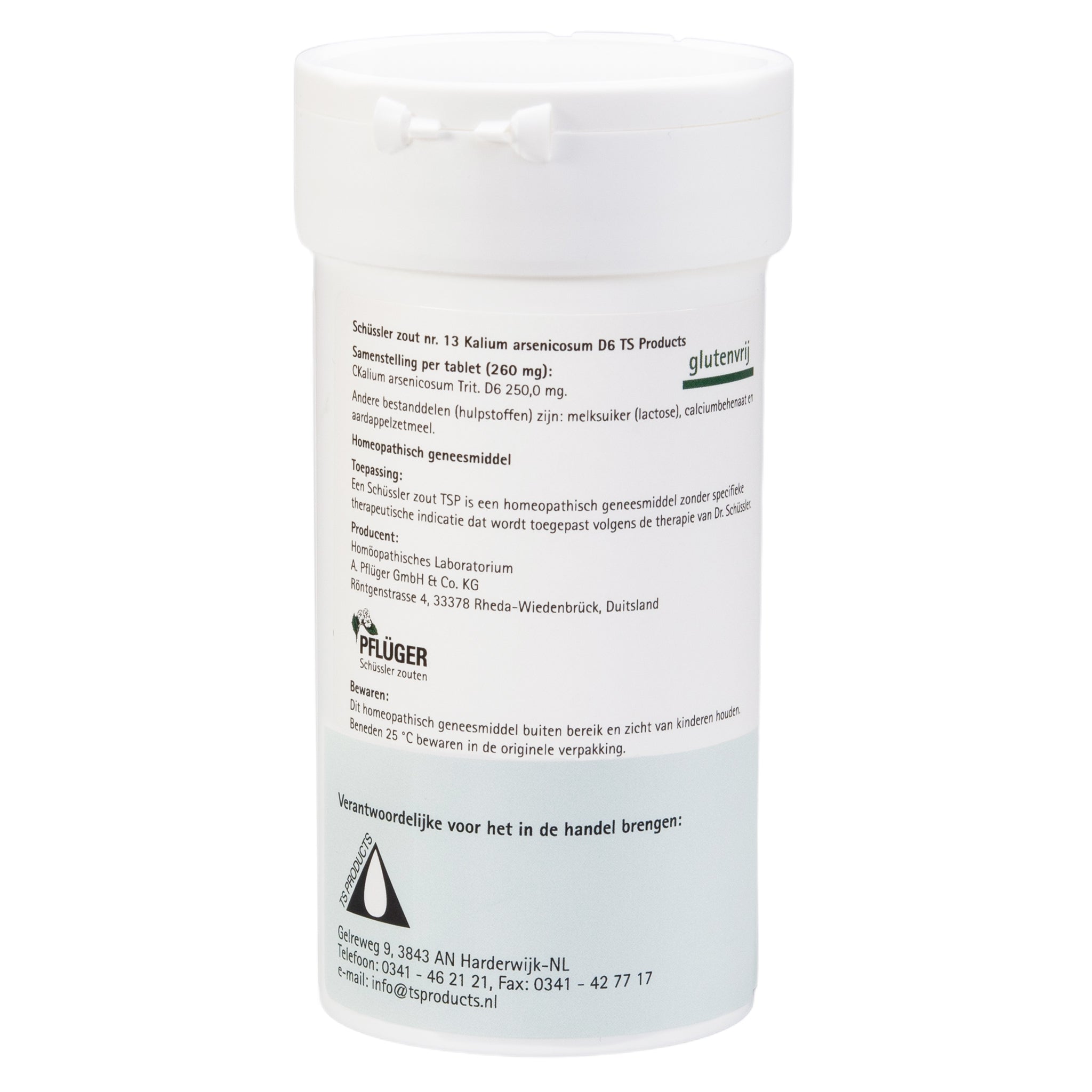 Schüssler salt No. 13 Kalium arsenicosum D6, 400 tbl