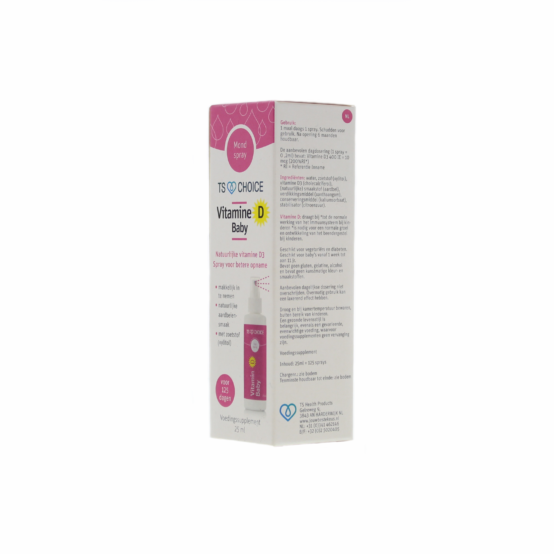 TS Choice Vitamin D Spray for Babies, 25ml - While supplies last | Sold-out item