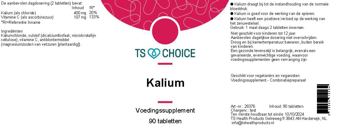 TS Choice Potassium, 90 tbl