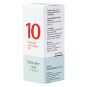 Schüssler zout Nr. 10 Natrium sulfuricum D6