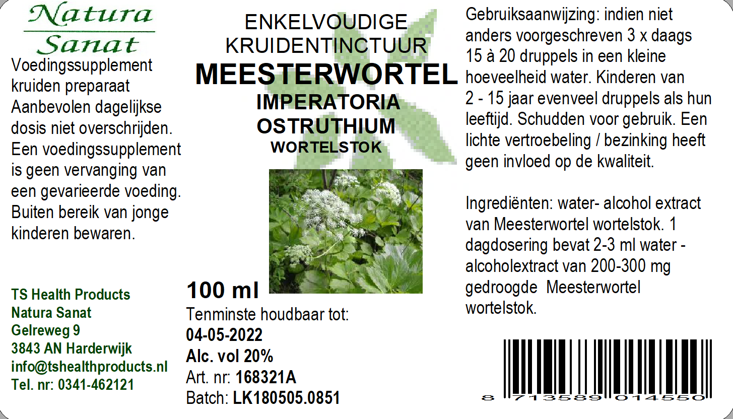 Imperatoria ostruthium rad/Meesterwortel