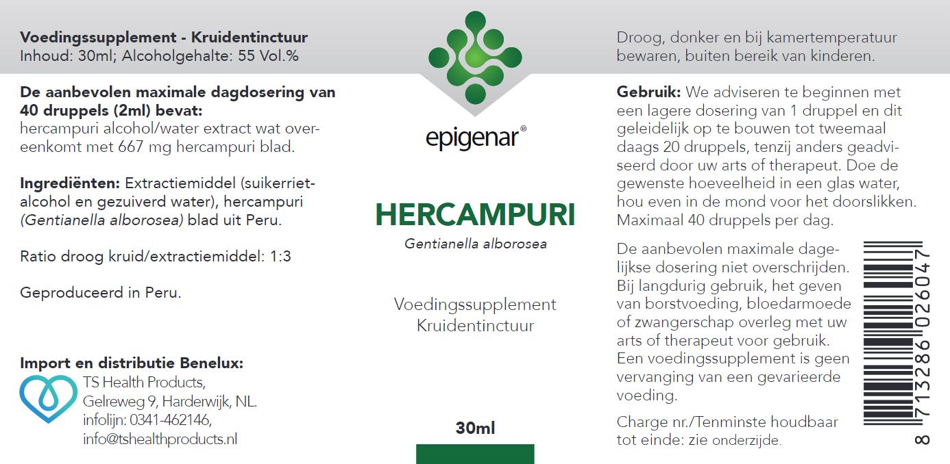 Epigenar Hercampuri, 30 ml