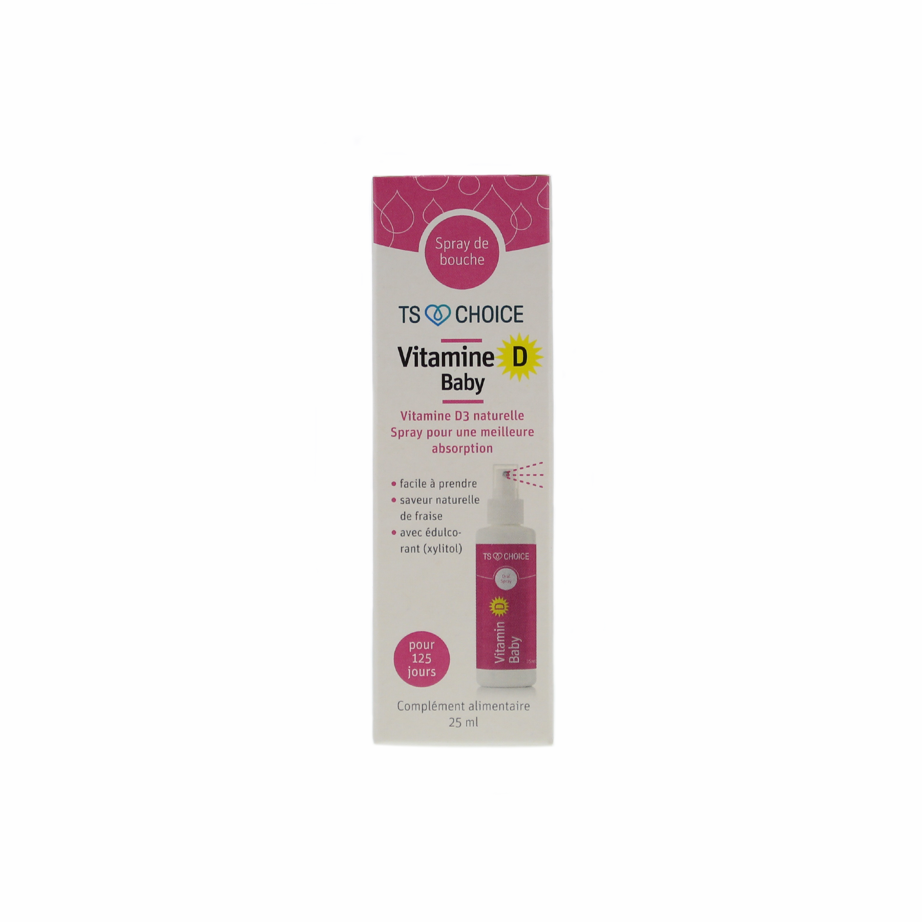 TS Choice Vitamin D Spray for Babies, 25ml - While supplies last | Sold-out item