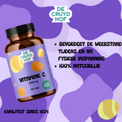 De Cruydhof Vitamine C 1000, 60 tabl