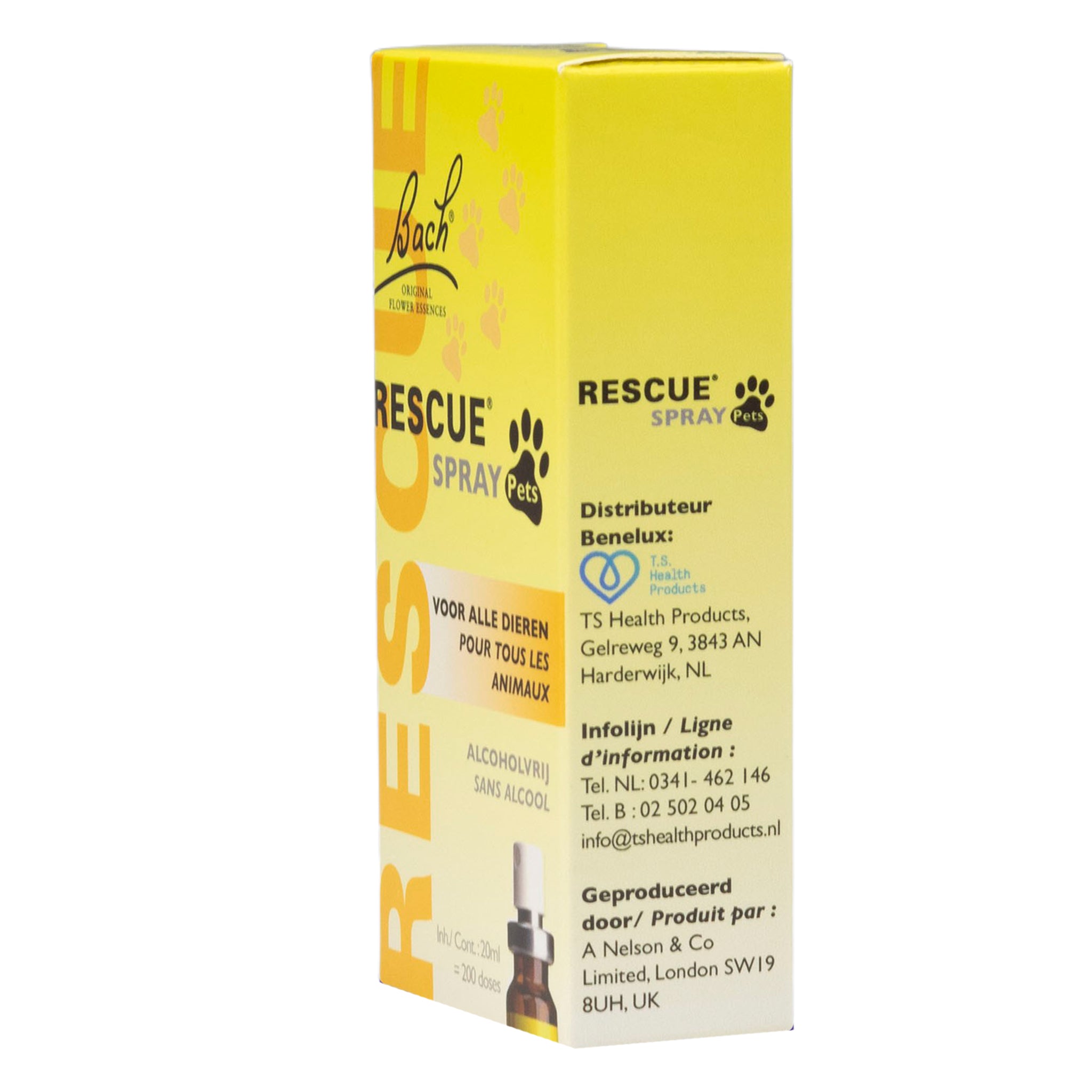 Bach RESCUE® Pets Spray, 20 ml