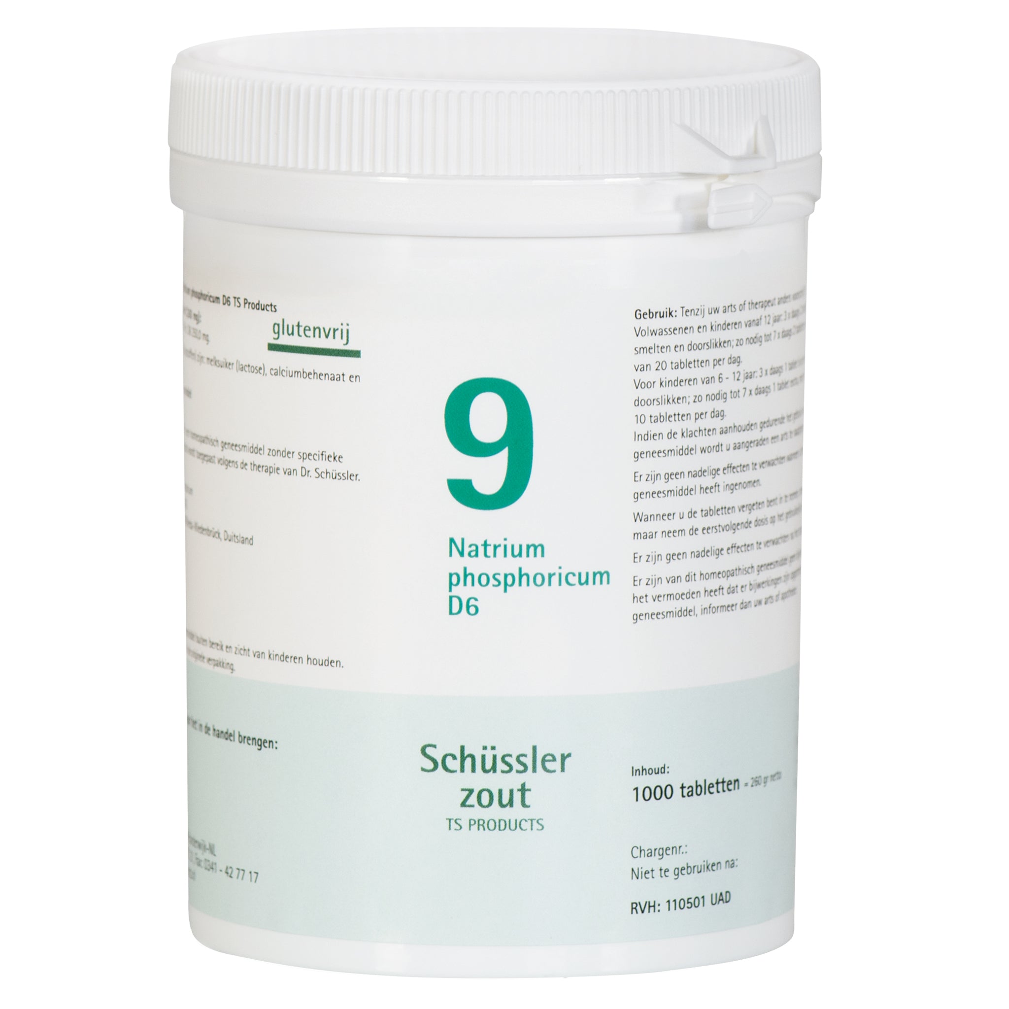 Schüssler zout Nr. 9 Natrium phosphoricum D6