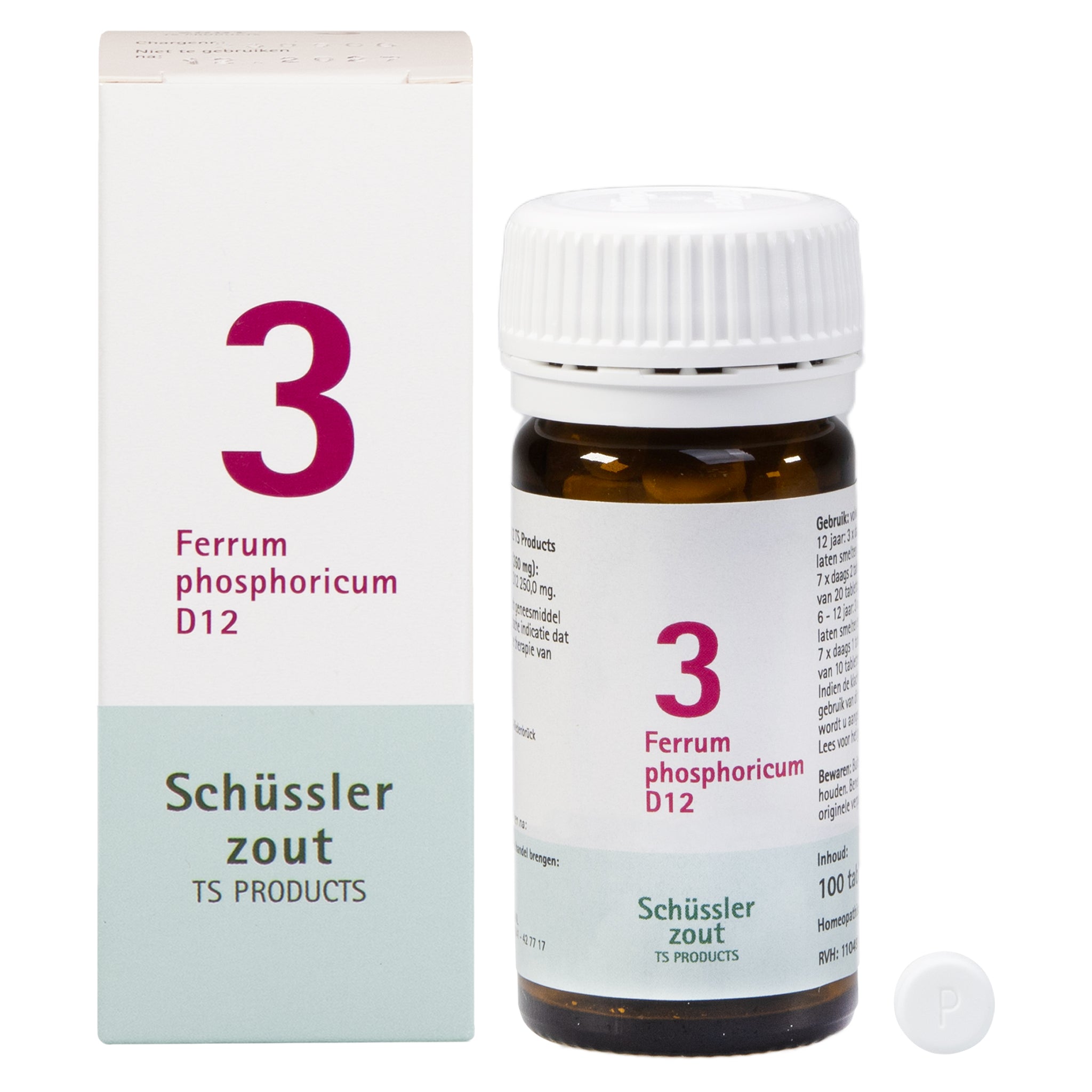 No. 3 Ferrum phosphoricum D12