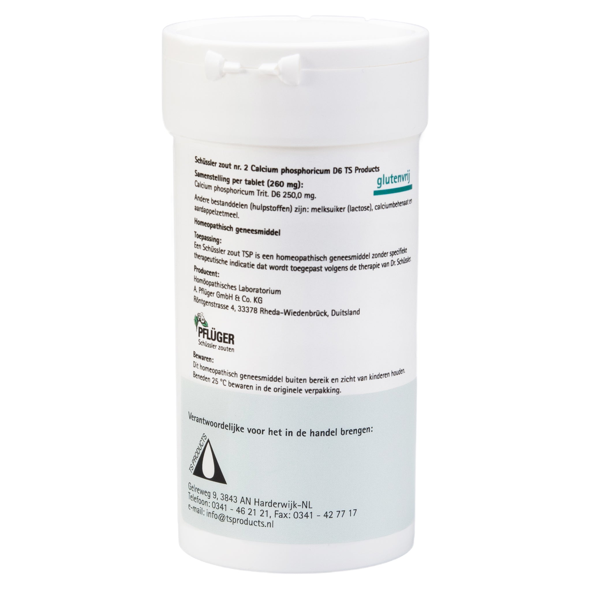 Schüssler zout Nr. 2 Calcium phosphoricum D6