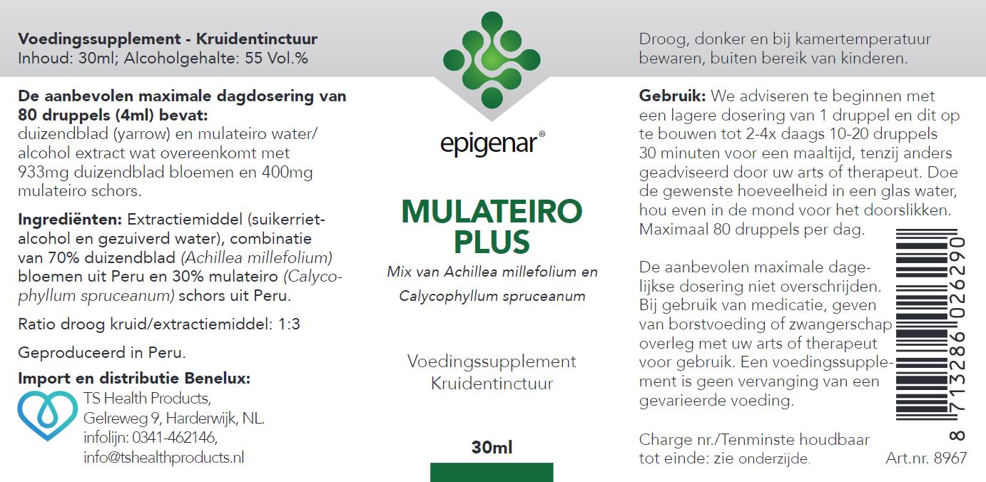 Epigenar Mulateiro Plus, 30 ml