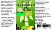 Elix, Slaapmutsjetinctuur BIO