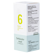 Schüssler zout Nr. 6 Kalium sulfuricum D6