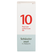Schüssler zout Nr. 10 Natrium sulfuricum D6