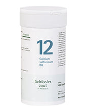 Schüssler zout Nr. 12 Calcium sulfuricum D6