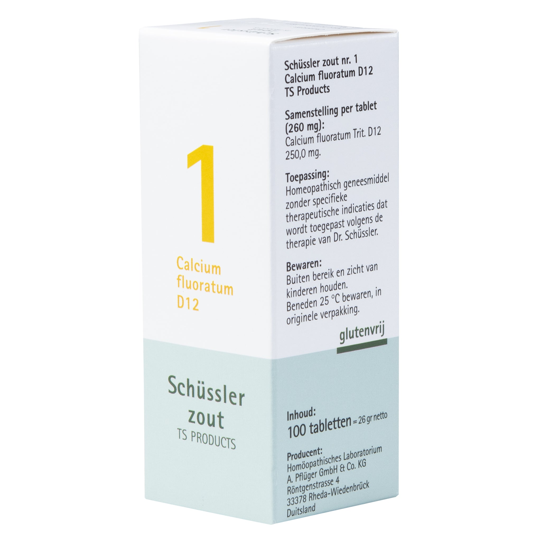 Nr. 1 Calcium fluoratum D12